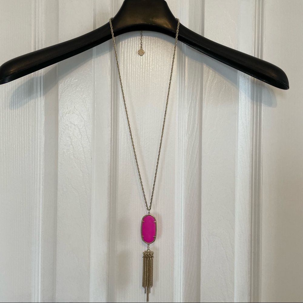 Kendra Scott Rayne in Gold/Magenta Magnesite